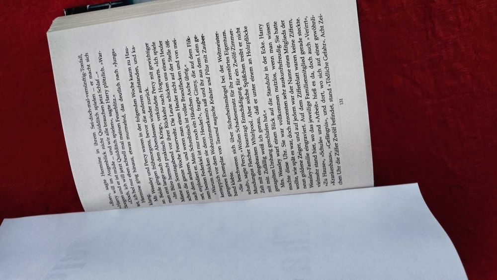 Harry Potter-4 kitobi nemis tilida/книга Гарри Поттера-4 на немецком