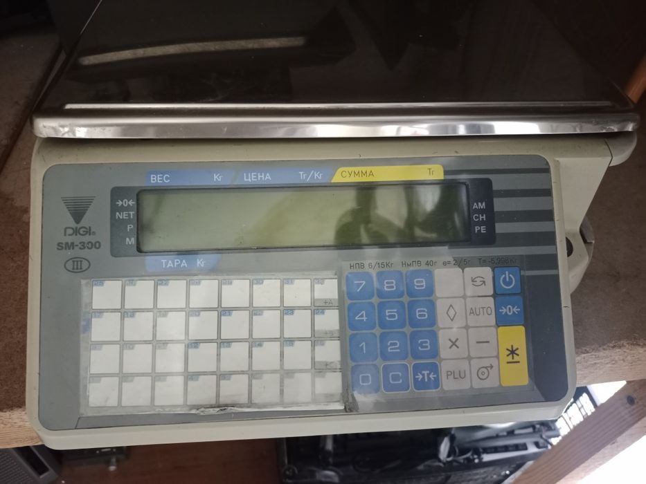 Весы штрих кодов, digi sm 300