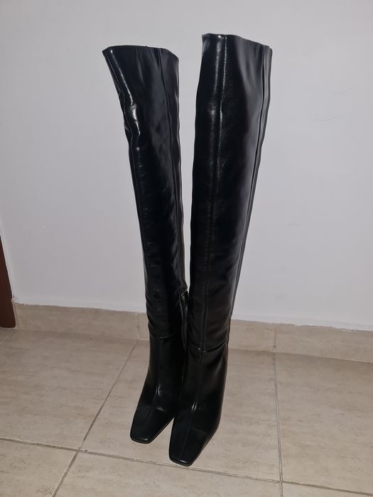 Cizme Peste Genunchi Dama Zara