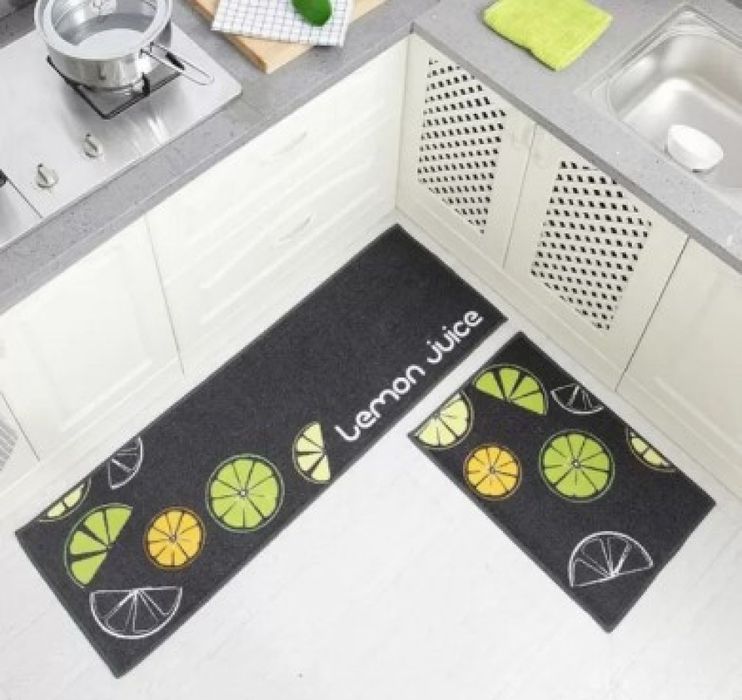 Комплект водоустойчиви противоплъзгащи постелки за кухня