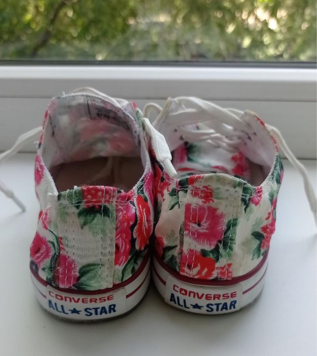 Converse kids на девочку кеды