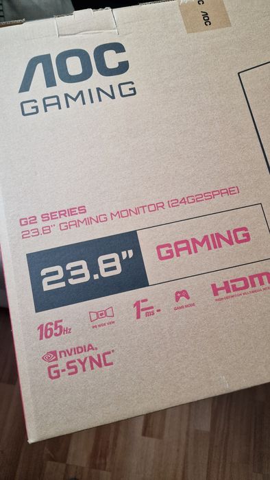 Monitor gaming AOC  23.8" 165Hz  1 MS