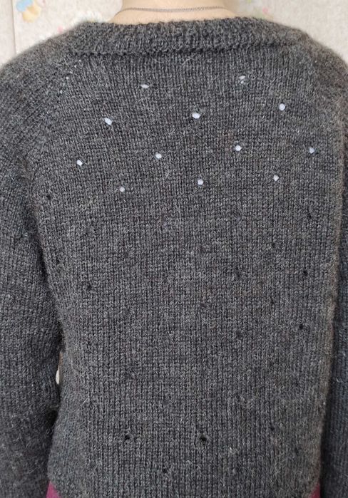 Теплый женский кардиган