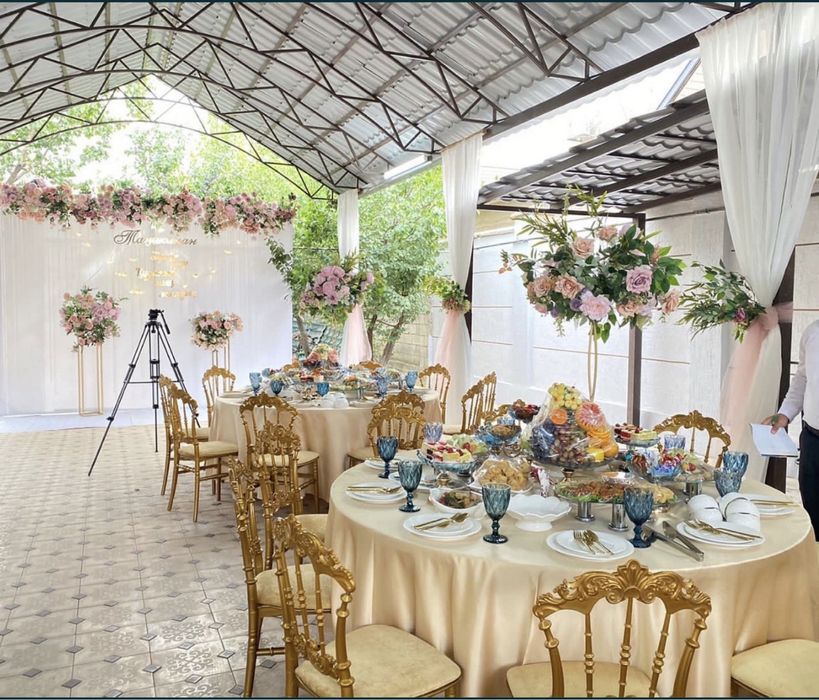 Прокат аренда столы и стулья