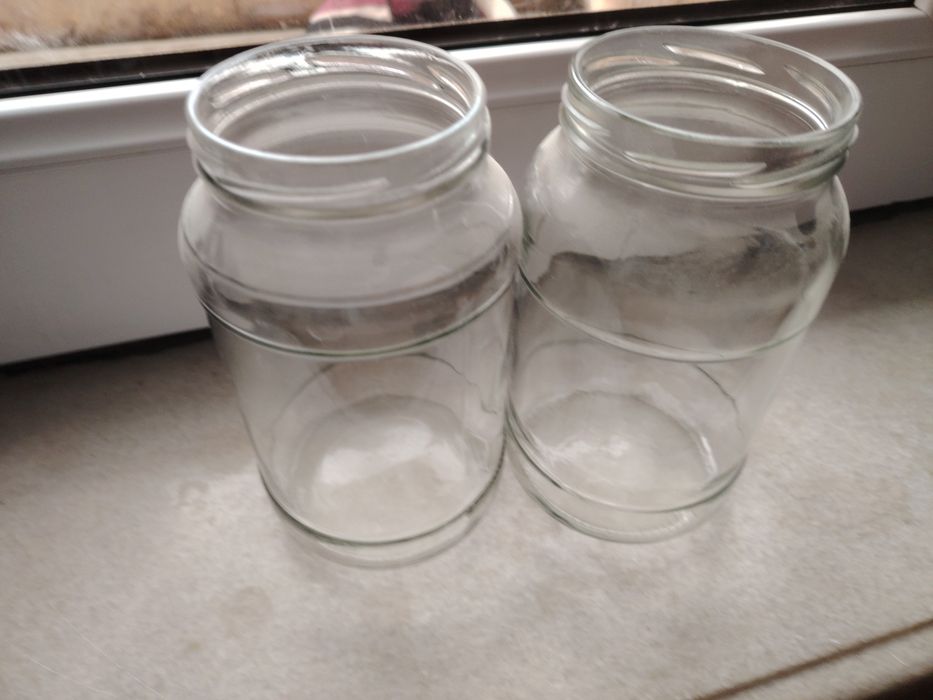 Литровые банки с резбой и для закрутки