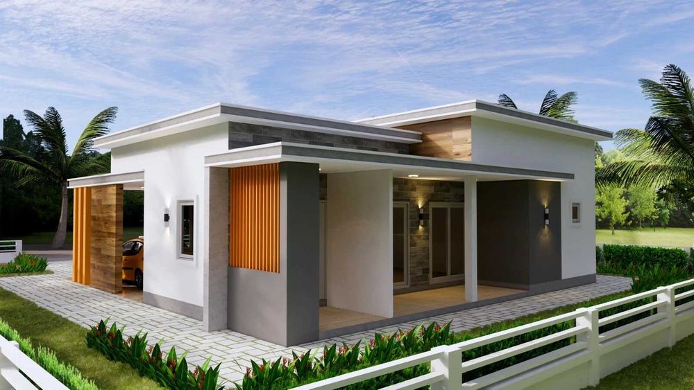 НА ИЗПЛАЩАНЕ - Луксозна сглобяема къща с 3 спални, 132 кв. м