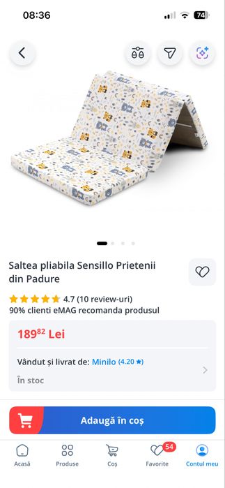 Vand Patut si saltea