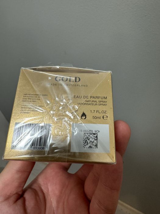 Gisada Gold 50ml EDP, nou, sigilat, 100% original cu posibilitate verificare in persoana