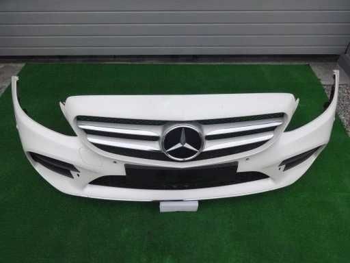 Mercedes C Class W205 bara fata amg grila crom diamond