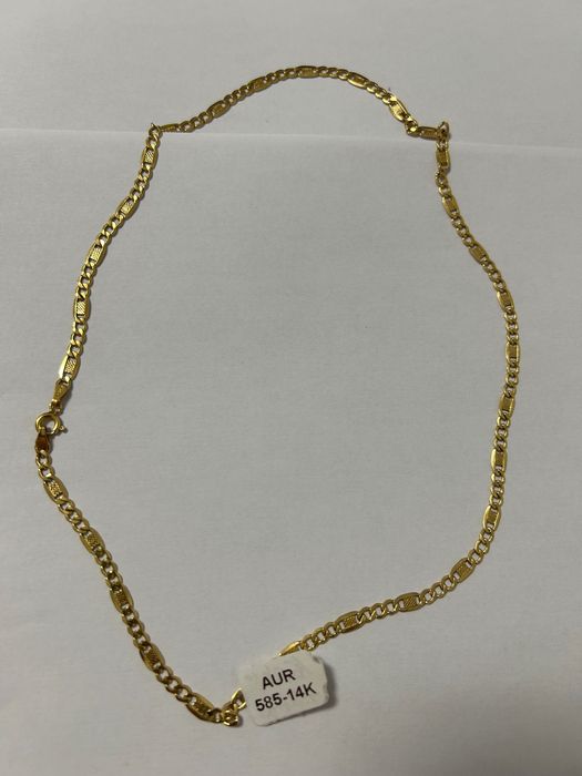 Lanț de aur 14K Bărbați ,4,87gr și brățară