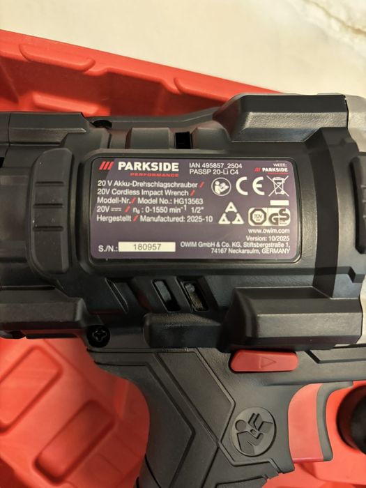 Акум.гайковерт 2бат.