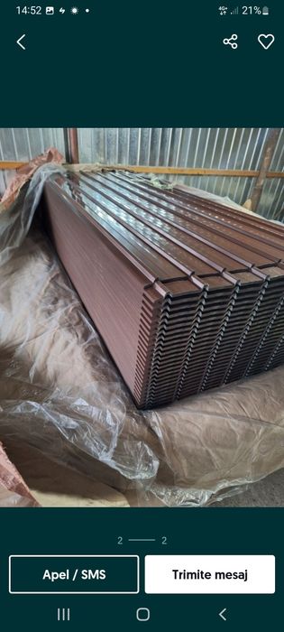 Ofertă tablă cutată groasă