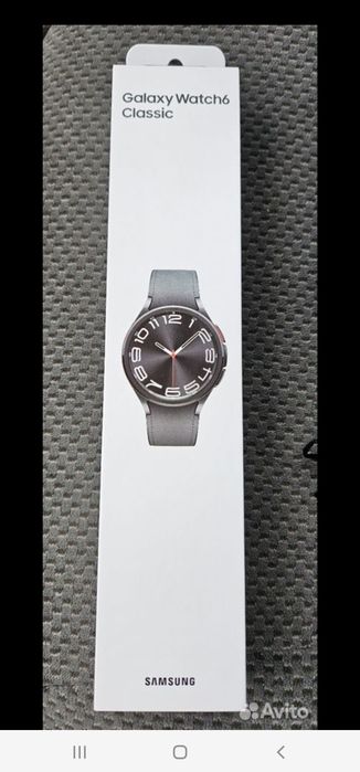 Продам galaxy watch 6 classic