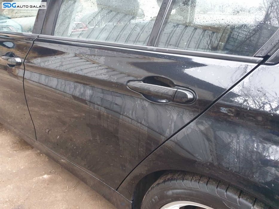 Usa Usi Portiera Portiere Stanga Spate Dezechipata BMW Seria 3 F30 Nonfacelift 2011 - 2019 Culoare 475 Black Sapphire Metallic