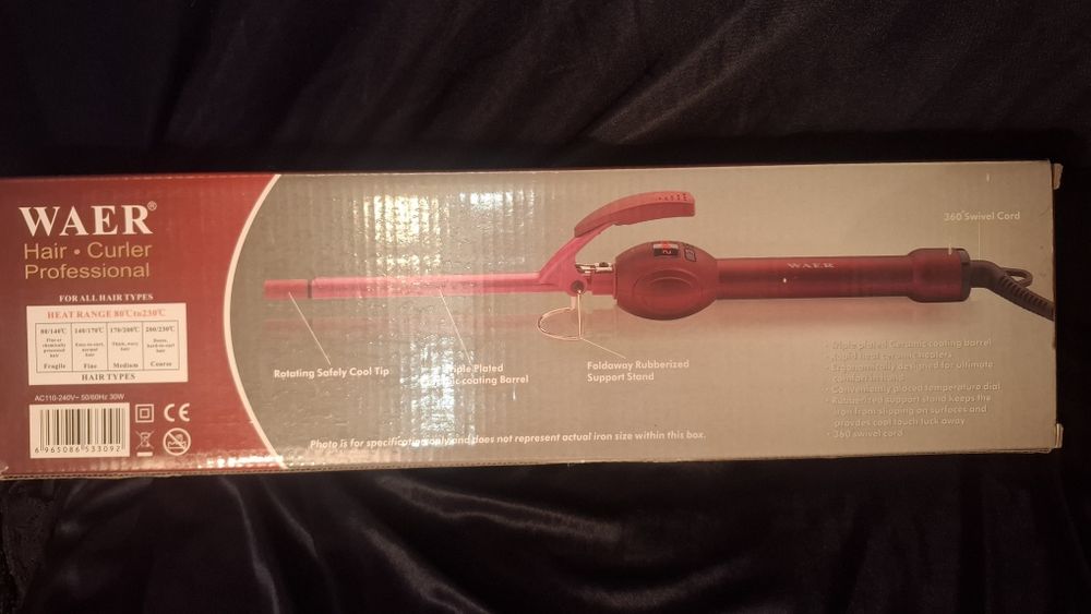 Плойка профессиональная для афрокудрей 9мм