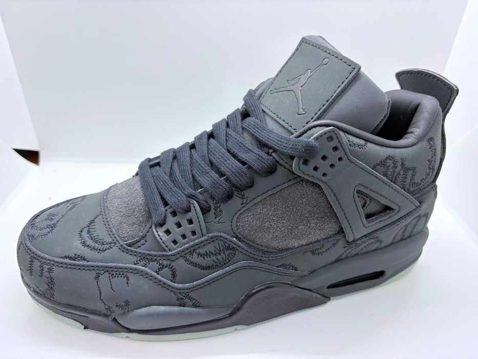 Nike Air Jordan 4 Kaws Black Livrare Verificare