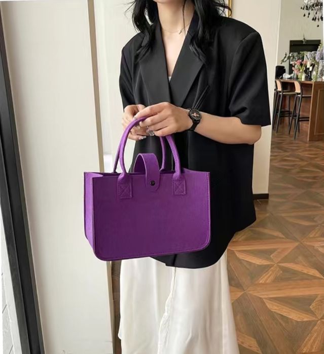 Сумка-шоппер из фетра для мини шоппинга