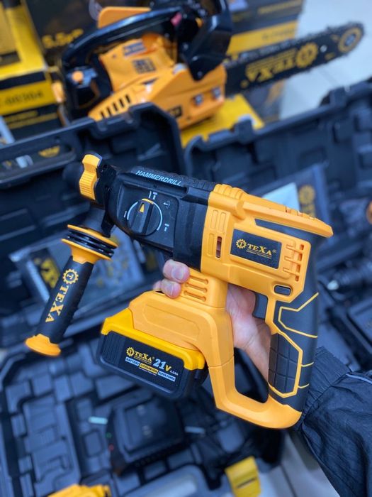 Аккумуляторный перфоратор Теха, перфоратор