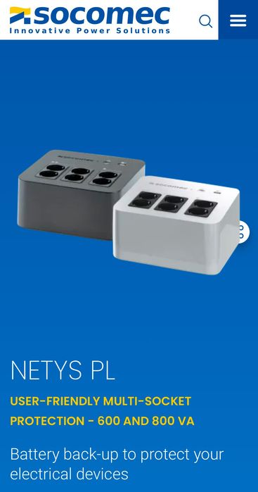 UPS - Socomec  NETYS - PL 600