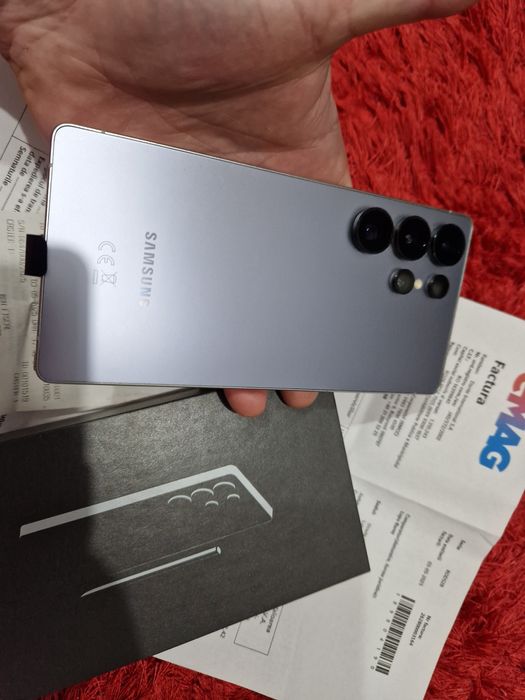 -Samsung S25 Ultra, ca Nou, 256Gb, 12Ram, Blue, ireprosabil, bat-98%,f