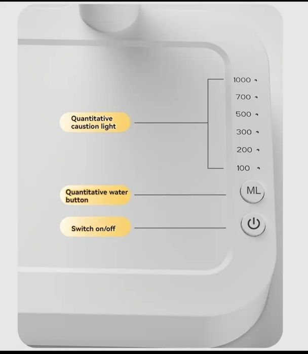 Dispenser apa Pompa electrica inteligenta apa potabila, cui doza