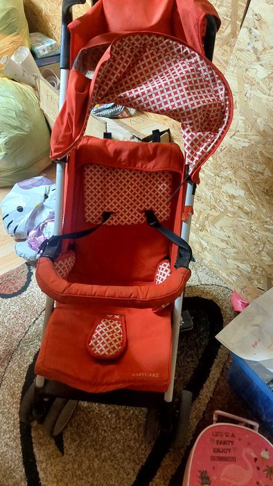 carucior sport -cadru aluminiu-reglabil