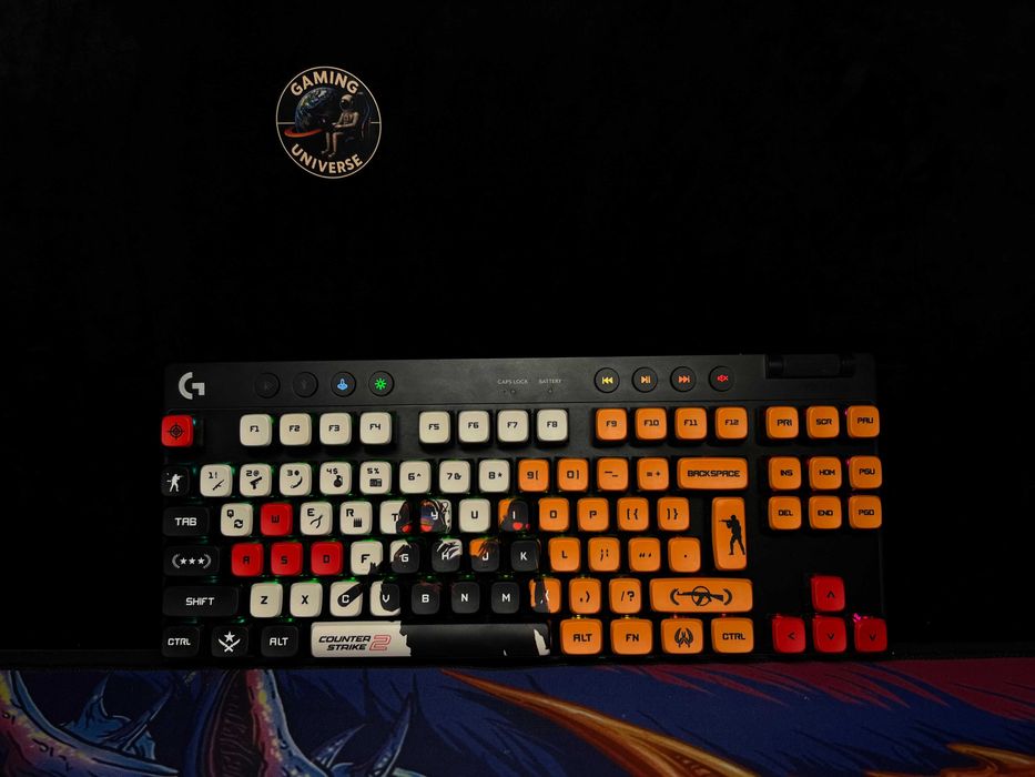 Keycaps-uri cu tema CS2 / Varianta full keyboard - peste 120 keycaps