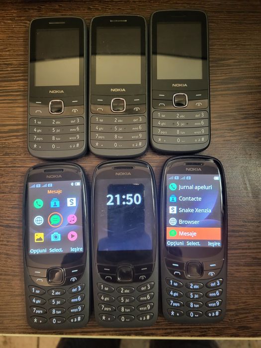 Telefon cu butoane Nokia 225 si 6310
