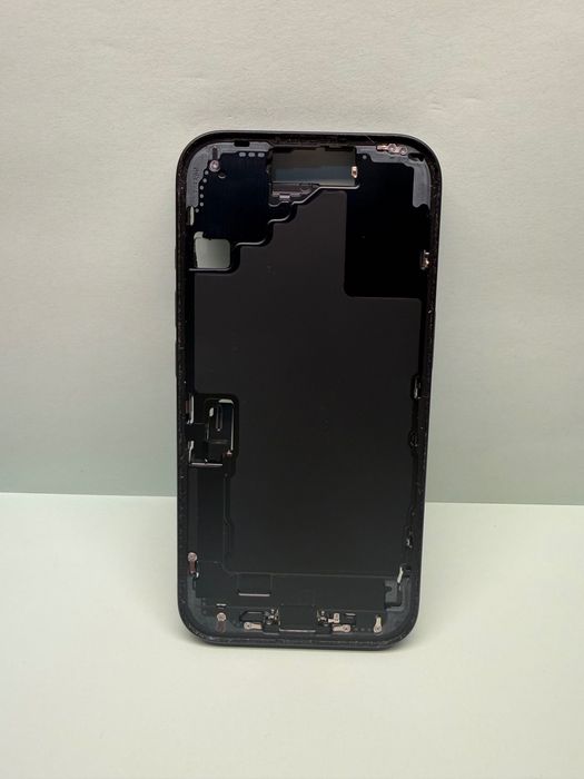 iPhone 16 Black Negru rama carcasa camera baterie enclosure housing frame