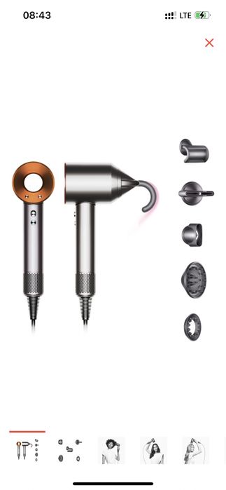 Фень Dyson оригинал HD07