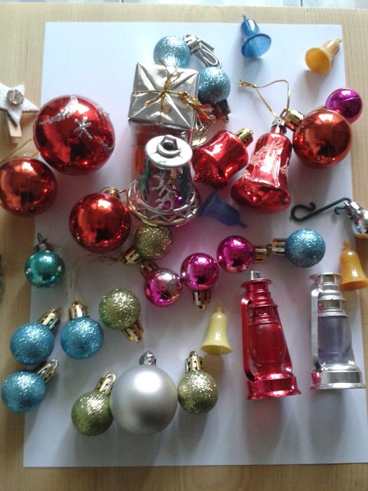 Lot ornamente pentru brad anii 80-90
