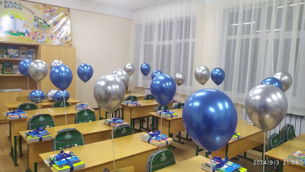 Оформление шарами