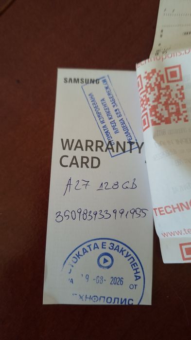 SAMSUNG A 27 5 G. Чисто нов