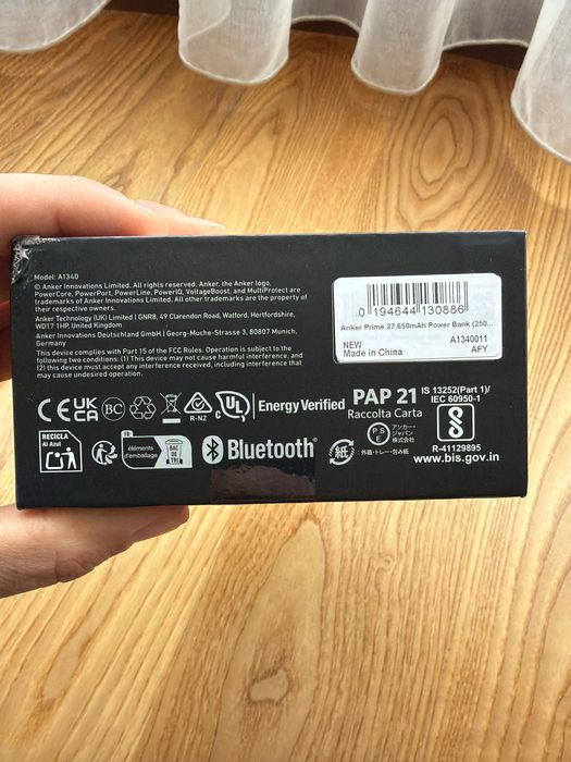 Anker Prime 27,650mAh 250W