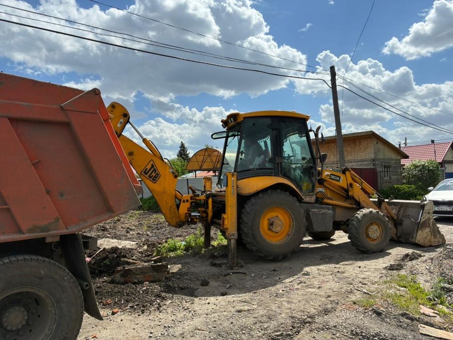 Услуга Погрузчика Экскаватора Трактора JCB
