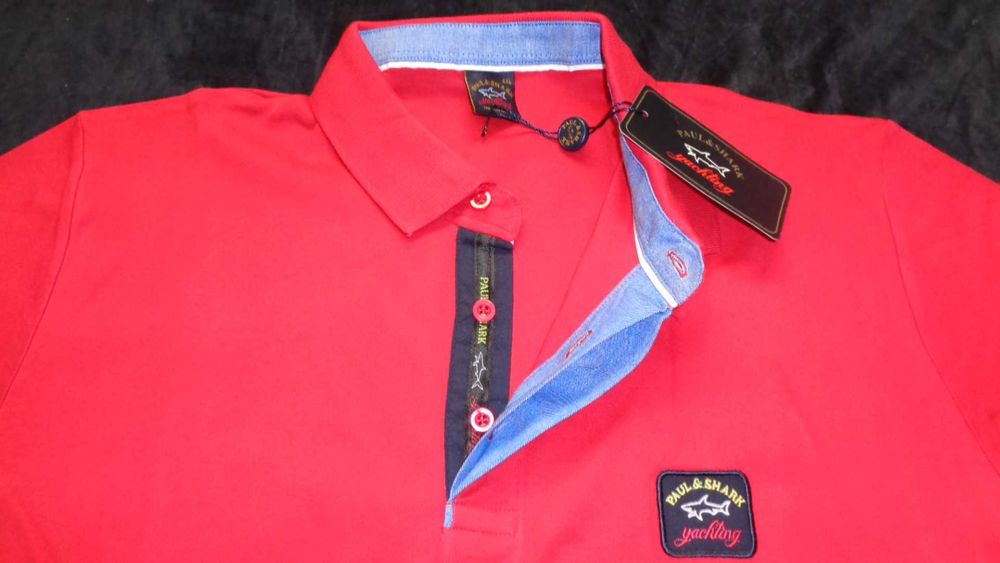 Tricou barbati maneca scurta guler 4XL 5XL 6XL albastru, rosu, turcoaz