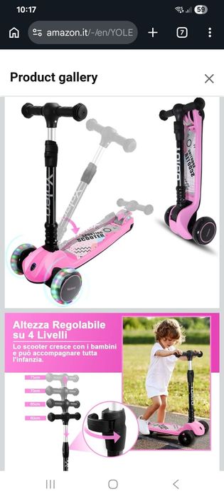 Trotineta copii noua