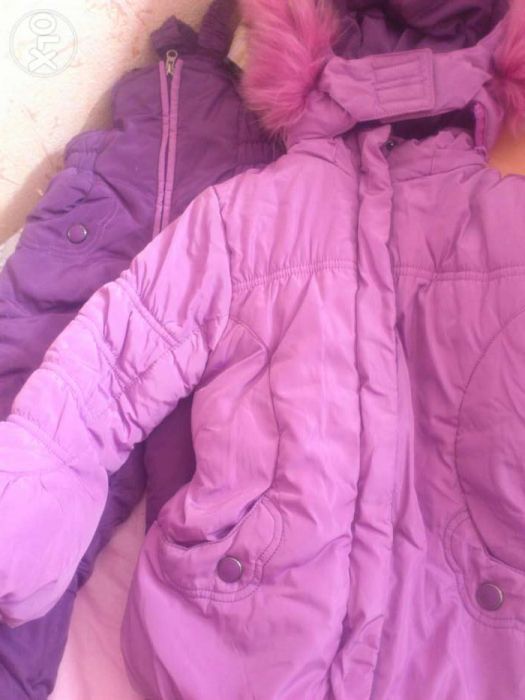 Зимний комплект для девочки