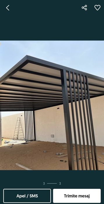 Vand carport auto / copertine auto / garaje de mașini. In toata RO