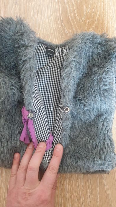 Жилетка теплая на девочку