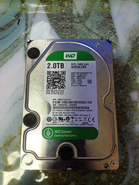 Жёсткий диск 2 tb