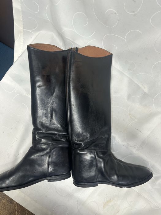 Cizme piele groasa, lucrate manual   -Regent