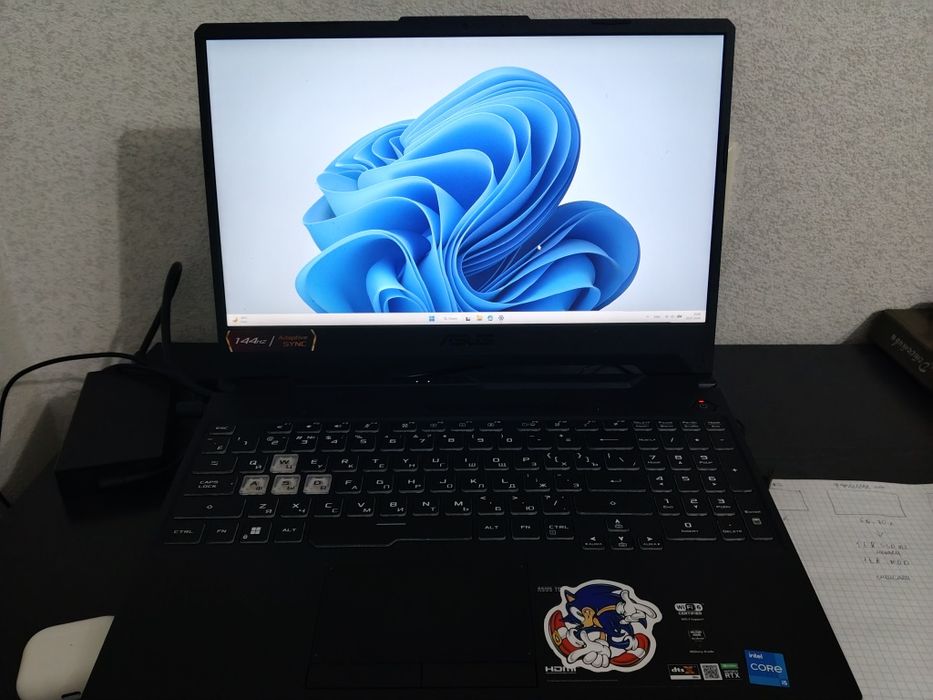 Ноутбук asus tuf gaming f15