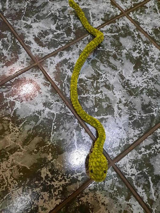 Плетена Амигуруми играчка -коте, змия, мече, пингвин, хипо, зайче