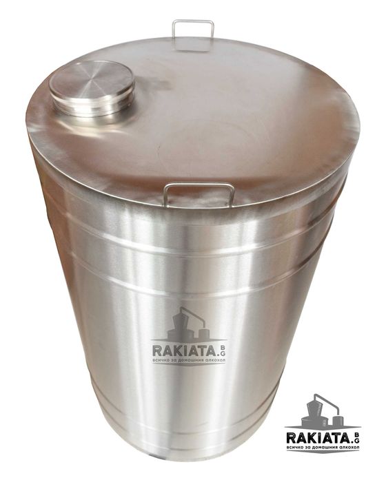 Съд от неръждаема стомана за съхранение на вино с обем 300л, 21200109