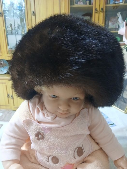 Продам шапка женская, мех норкаорка,