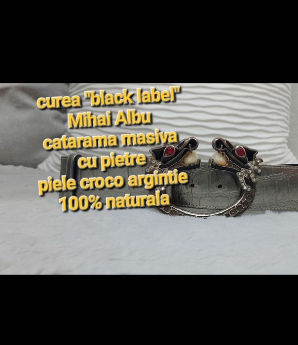 Curea colectie Mihai Albu Piele naturala 100%