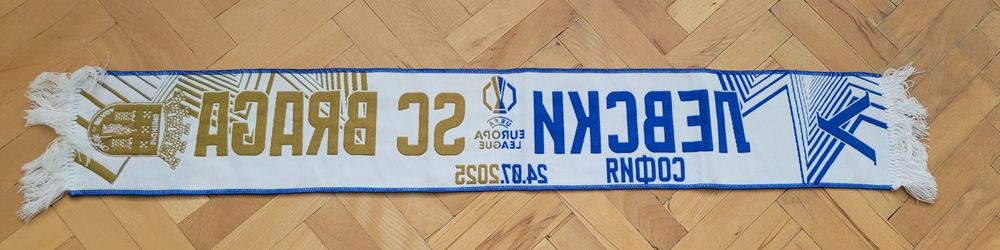 Шал на Левски от мача с Брага,оригинлен