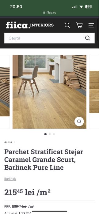 Parchet Barlinek 6.85mp