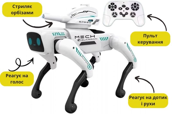 Интерактивно AI робот куче със глссови команди и  Bluetooth